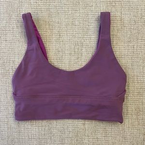 Lululemon Align Reversible Bra *Light Support, A/B Cup
Vivid Plum / Vintage Plum
